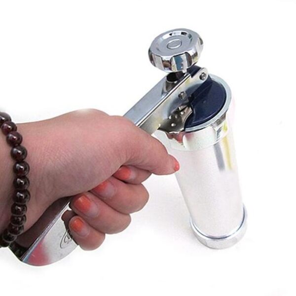 Domestic Cookie Press Kit Stainless Steel Cookie Press Making Gun Biscuits Cake Mold - Image 7