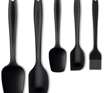 5-piece silicone spatula set