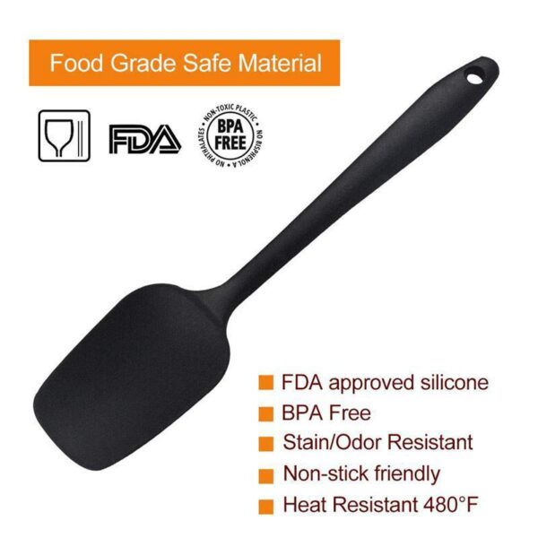 5-piece silicone spatula set - Image 3