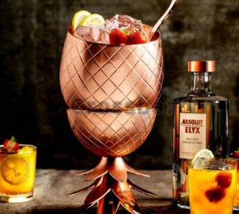 Creative Pineapple Tumbler Cocktail Cups Cups Stainless Steel Beer Cups Cocktail Drinking Bar Tool