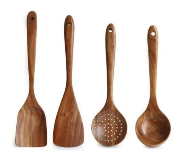 Kitchenware Set Household Non-stick Cookware Wooden Spoon - Image 8