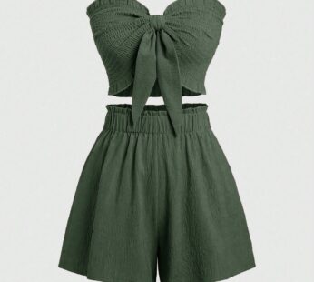 Two Piece Clothes Set With Wrapping Top Summer Co Ordbeach Co Ordfestival Co Ord