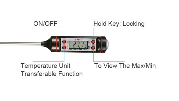 Digital Cooking Thermometer - Image 4