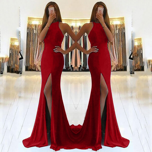 Long Ladies' Dresses Evening Dresses - Image 4