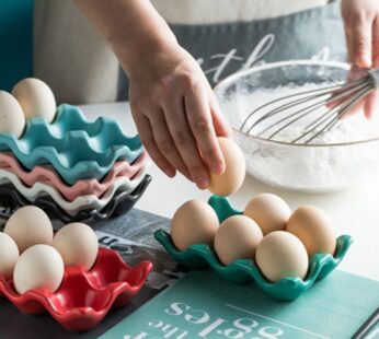 Kitchen utensils egg rack