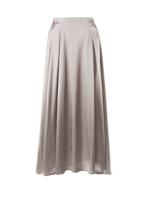 Women's Fashion Graceful Satin Satin Long Skirt - Image 7