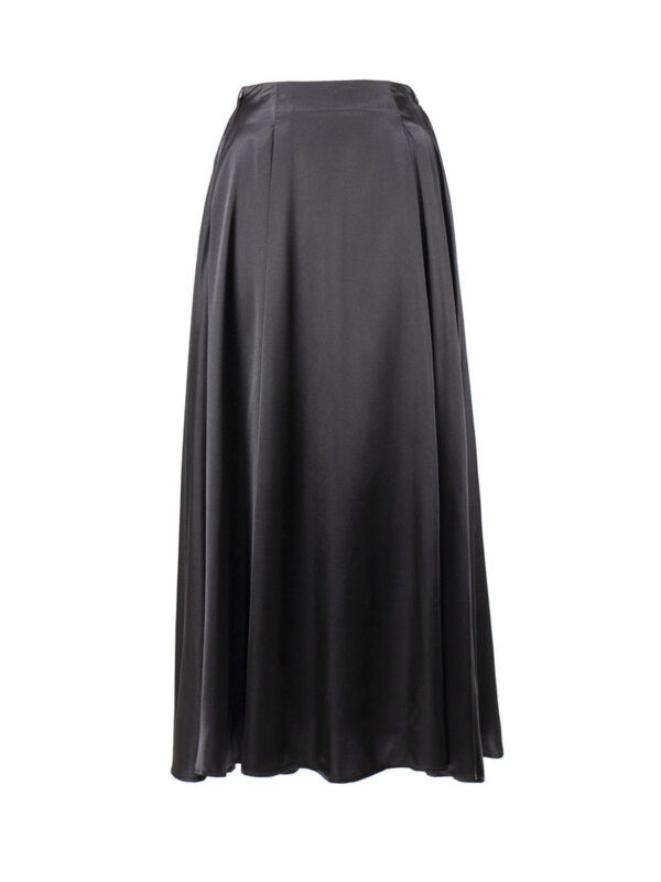Women's Fashion Graceful Satin Satin Long Skirt - Image 9