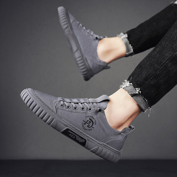 Men Sneakers Casual Walking Slip On Flats Shoes - Image 3